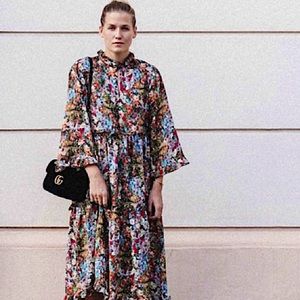 🌟Chiffon Tiered Floral Dress